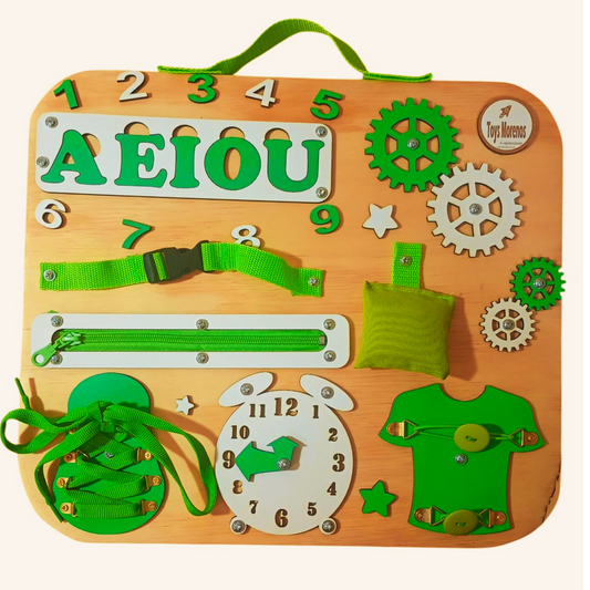 Panel Sensorial "Descubre y Aprende" tamaño L