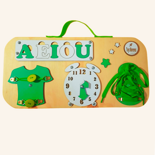 Panel Sensorial "Manos Creativas"