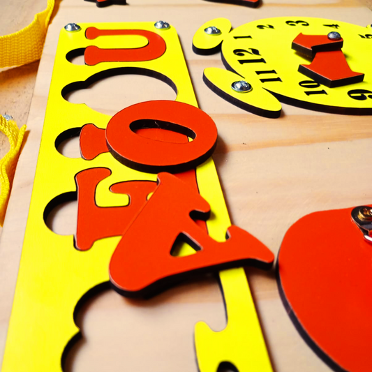 Panel Sensorial "Manos Creativas"