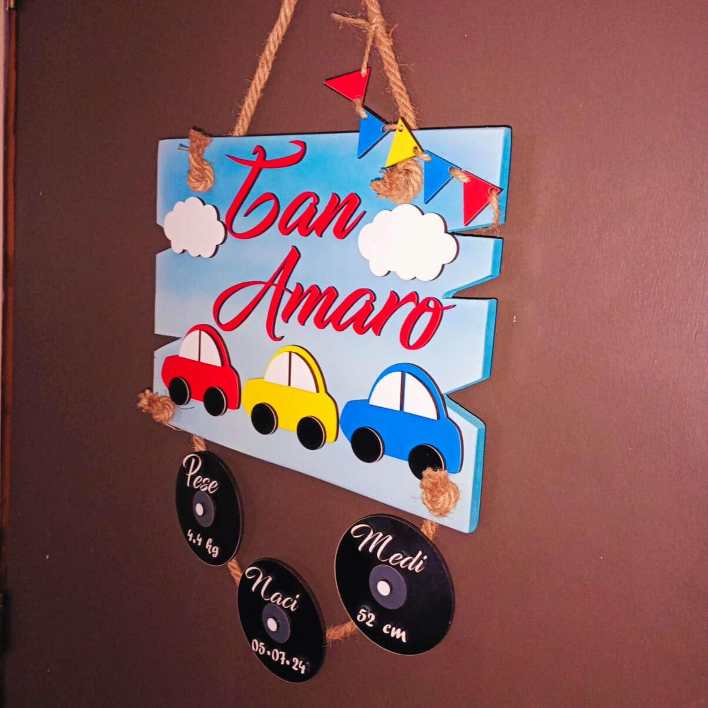 Panel Dormitorio Bebes Personalizado