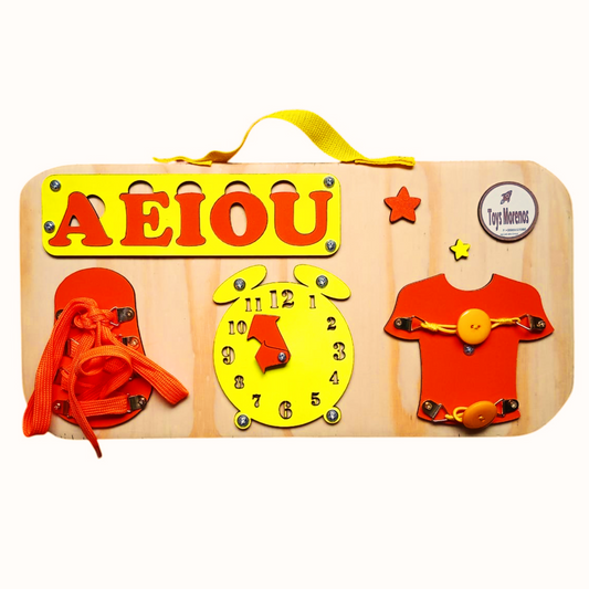 Panel Sensorial "Manos Creativas"