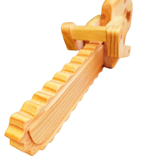 Juguete Madera Motosierra movil