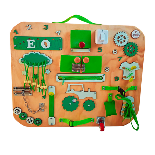 Panel Sensorial "Manitos en Accion"Tamaño XL