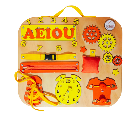 Panel Sensorial "Descubre y Aprende" tamaño L