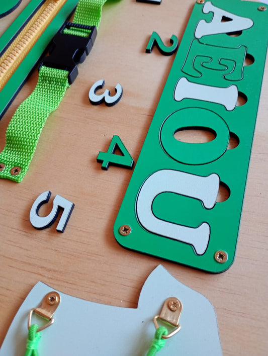 Panel Sensorial "Descubre y Aprende " tamaño L