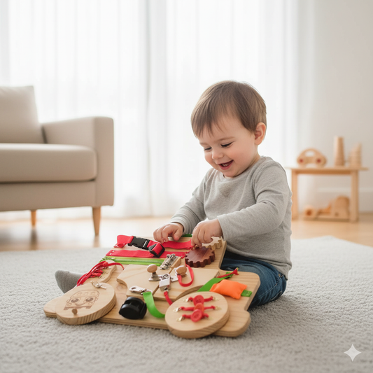 Panel Sensorial Autobus 10 Actividades