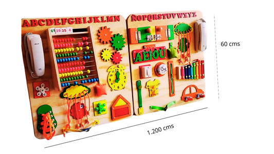 Panel Sensorial Centro Terapeutico 1,20 Mt X 60 Cm