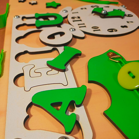 Panel Sensorial "Manos Creativas"