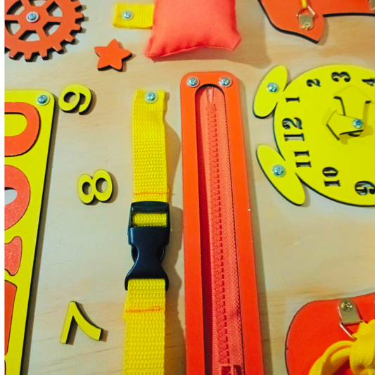 Panel Sensorial "Descubre y Aprende" tamaño L